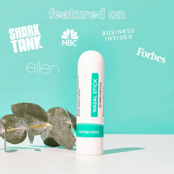 🔥Last Day Special 49% OFF🔥 -Nasal Stick:Free Your Nose | Featured on SharkTank | Powerful Essential Oils with Vapor Flow Technology | Breathe In Life