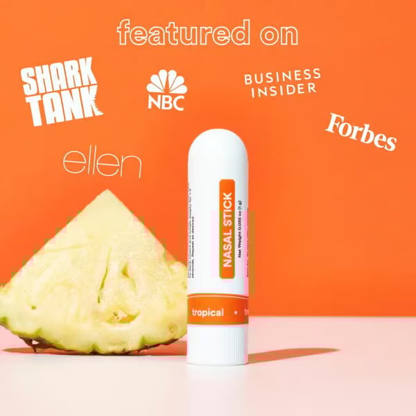 🔥Last Day Special 49% OFF🔥 -Nasal Stick:Free Your Nose | Featured on SharkTank | Powerful Essential Oils with Vapor Flow Technology | Breathe In Life