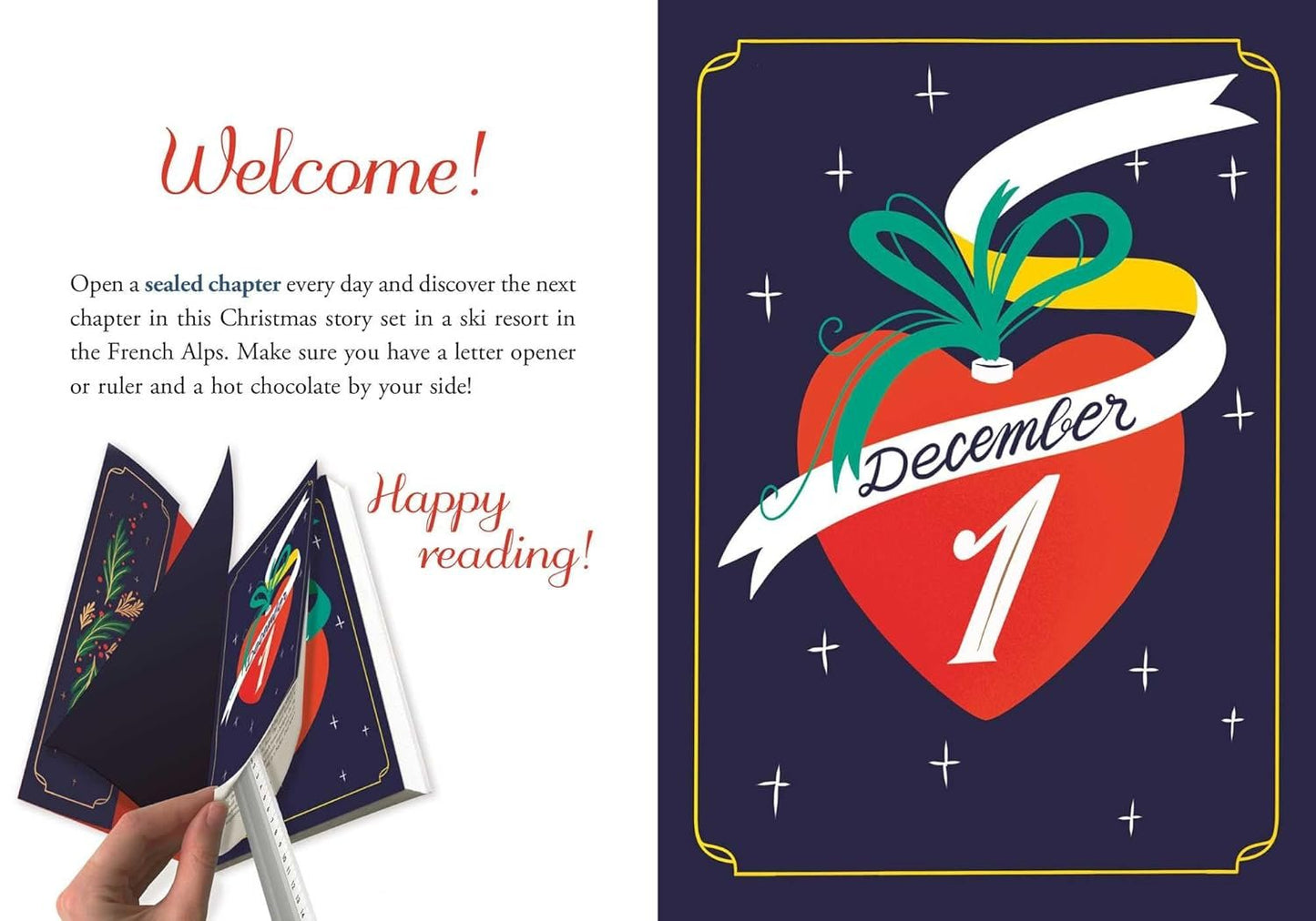 A Heart for Christmas: Advent Romance (Hardcover)