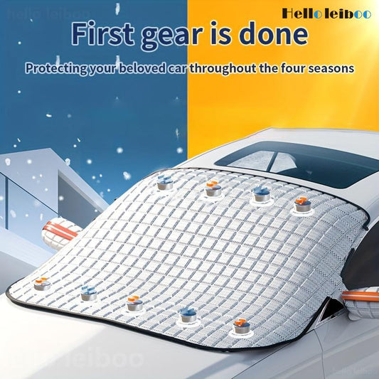 Car Windshield Snow Cover Sun Shade Winter Dust Rain Ice Frost Guard Protector