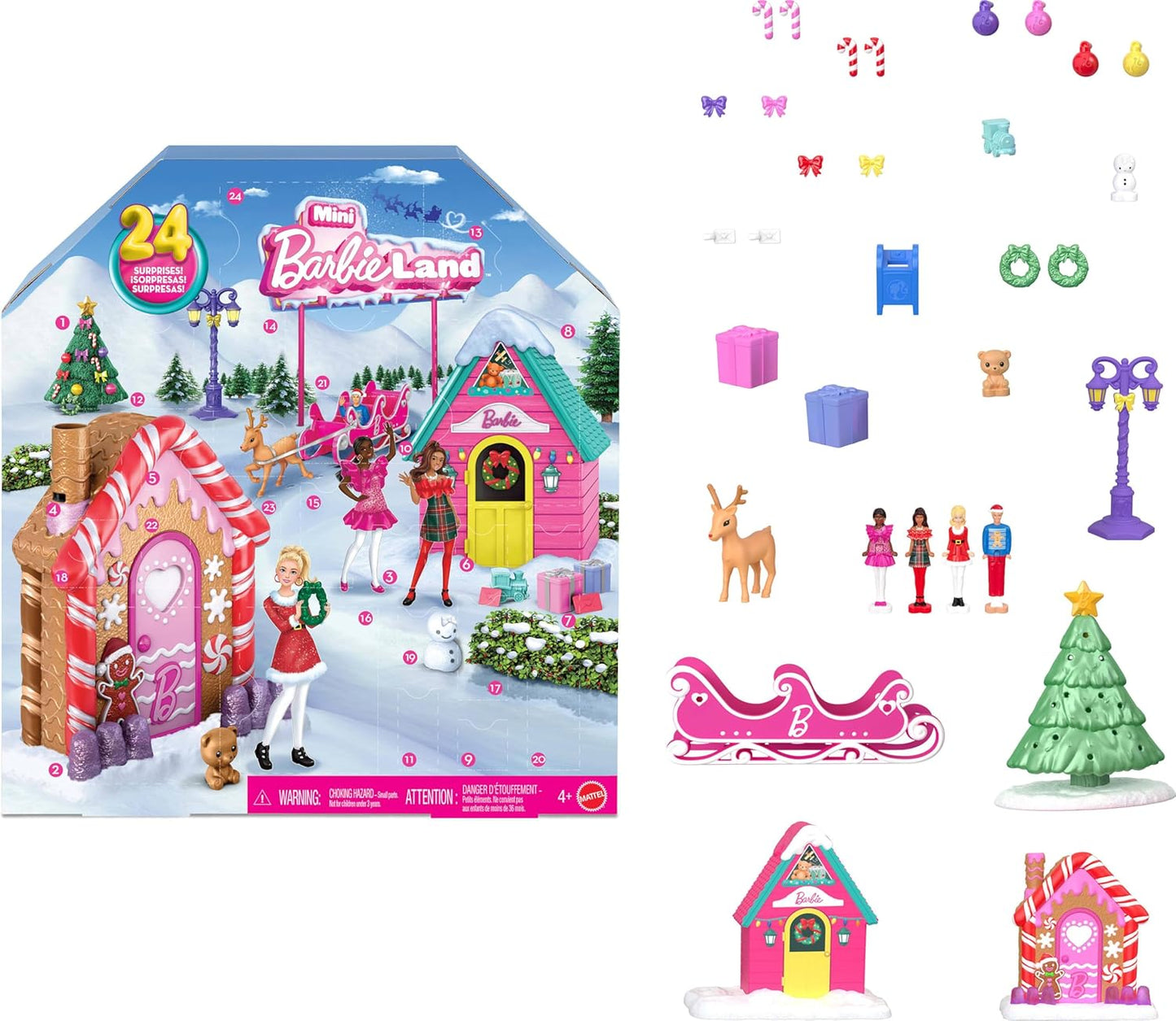 Barbie Mini Land Collectible Advent Calendar