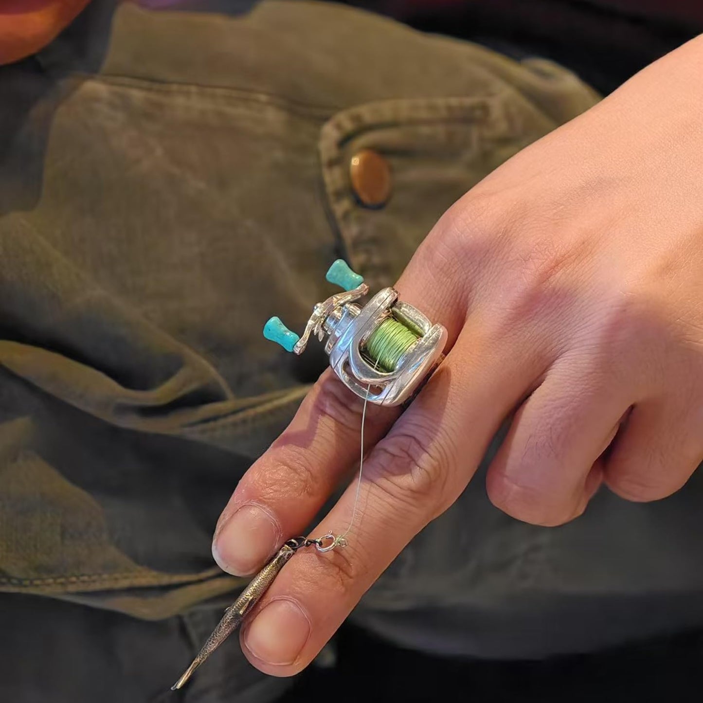 🎁Hot Sales Promotion 49% OFF🔥Fishing Reel Jewelry Set