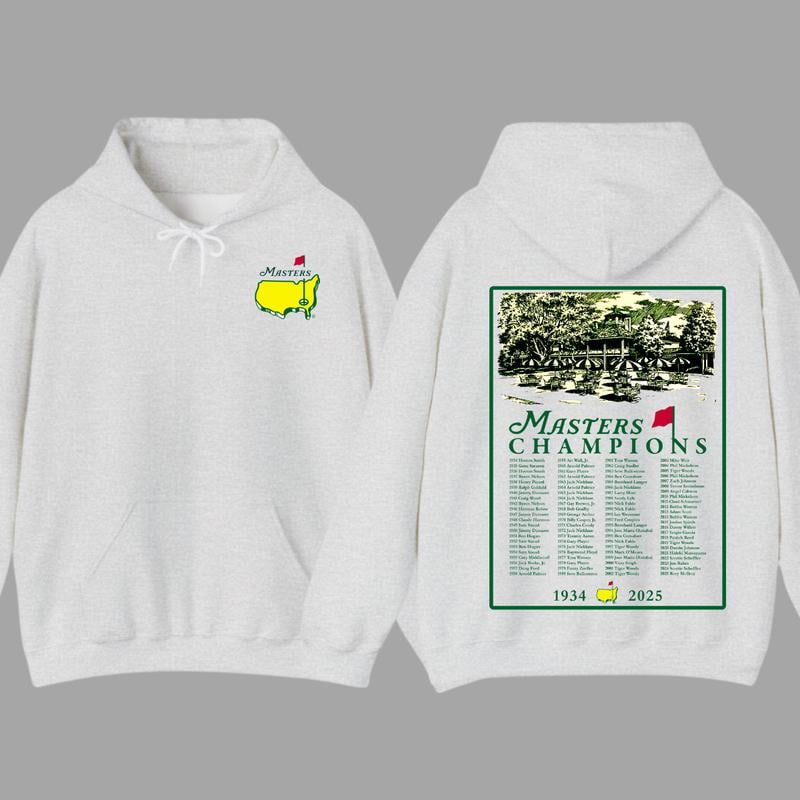 🎁Last Day Promotion 49% OFF - 🏌️‍♂️⛳2025 Masters Tournament Augusta 91 Years Hoodie