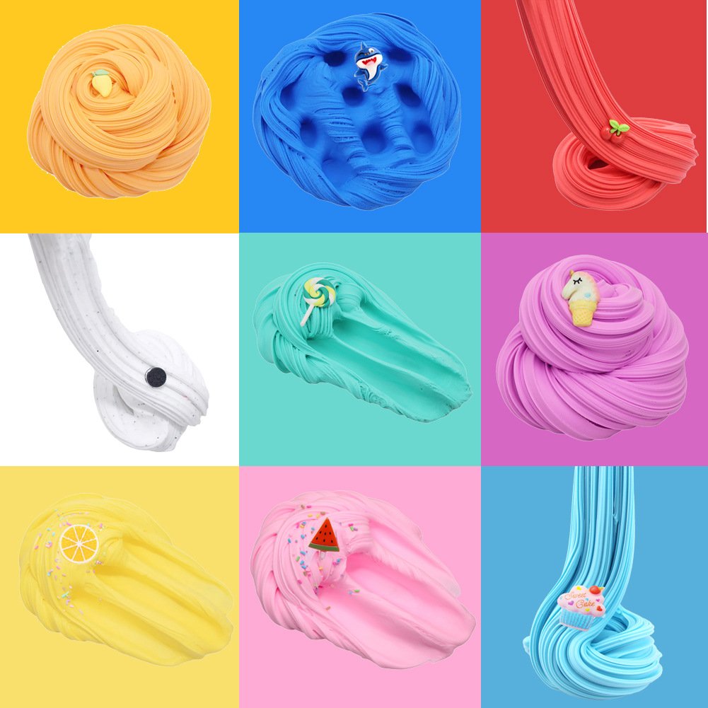 Super Clay Slime DIY Soft & Squishy Clay Scented Slime Sensory Clay