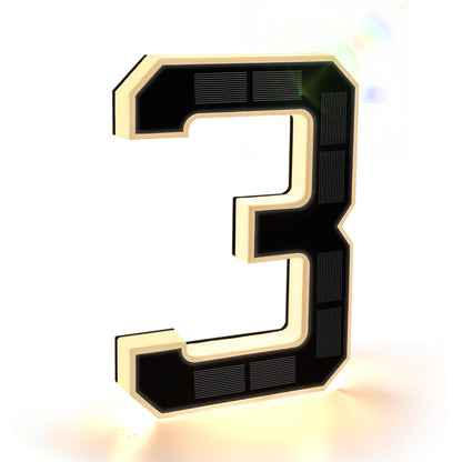 Solar LED House Numbers