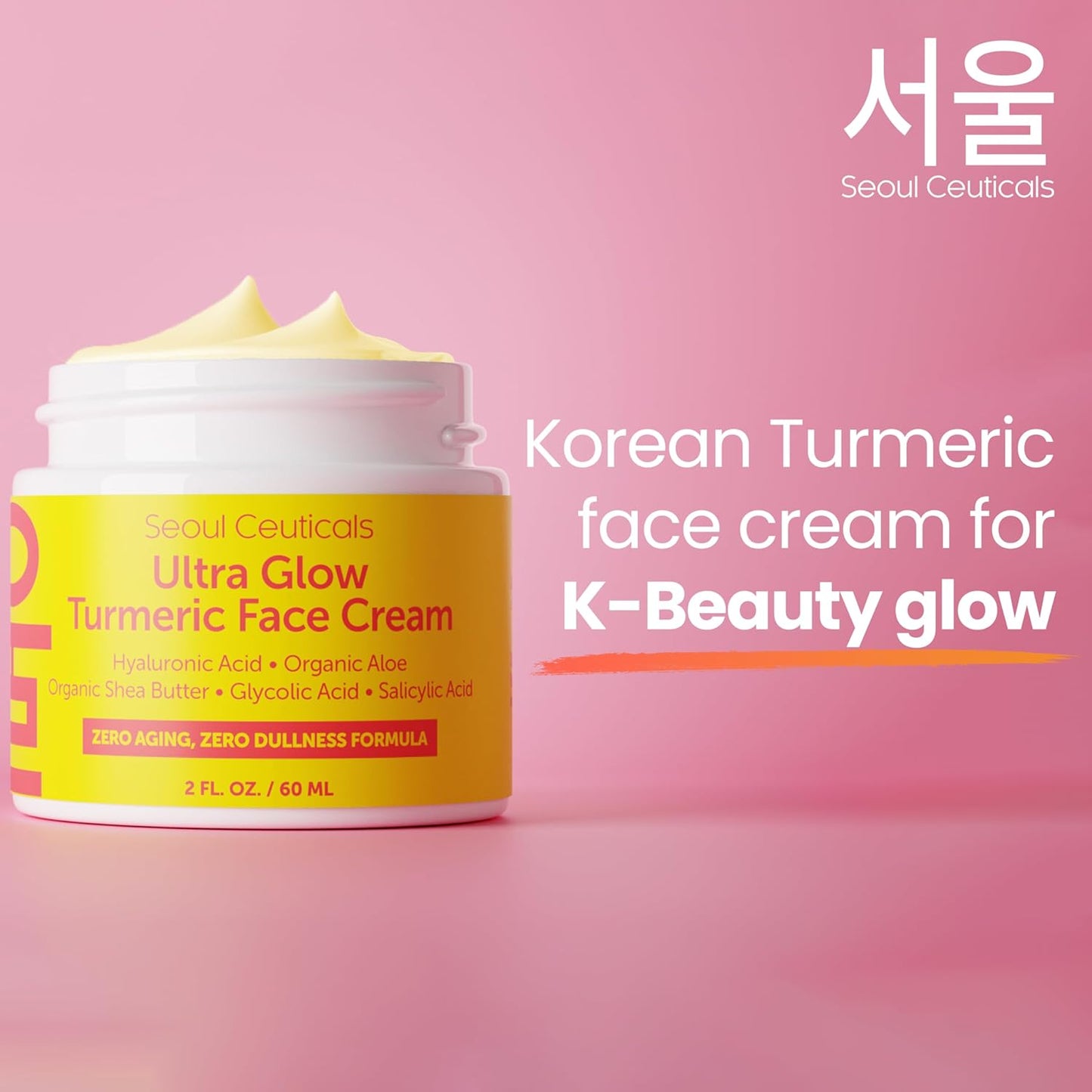 SeoulCeuticals Korean Skin Care Turmeric Cream