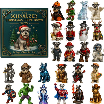 🔥Limited Edition, Only 100 Sets Left! - 🐾The Schnauzer Christmas Advenrt Calendar 2025