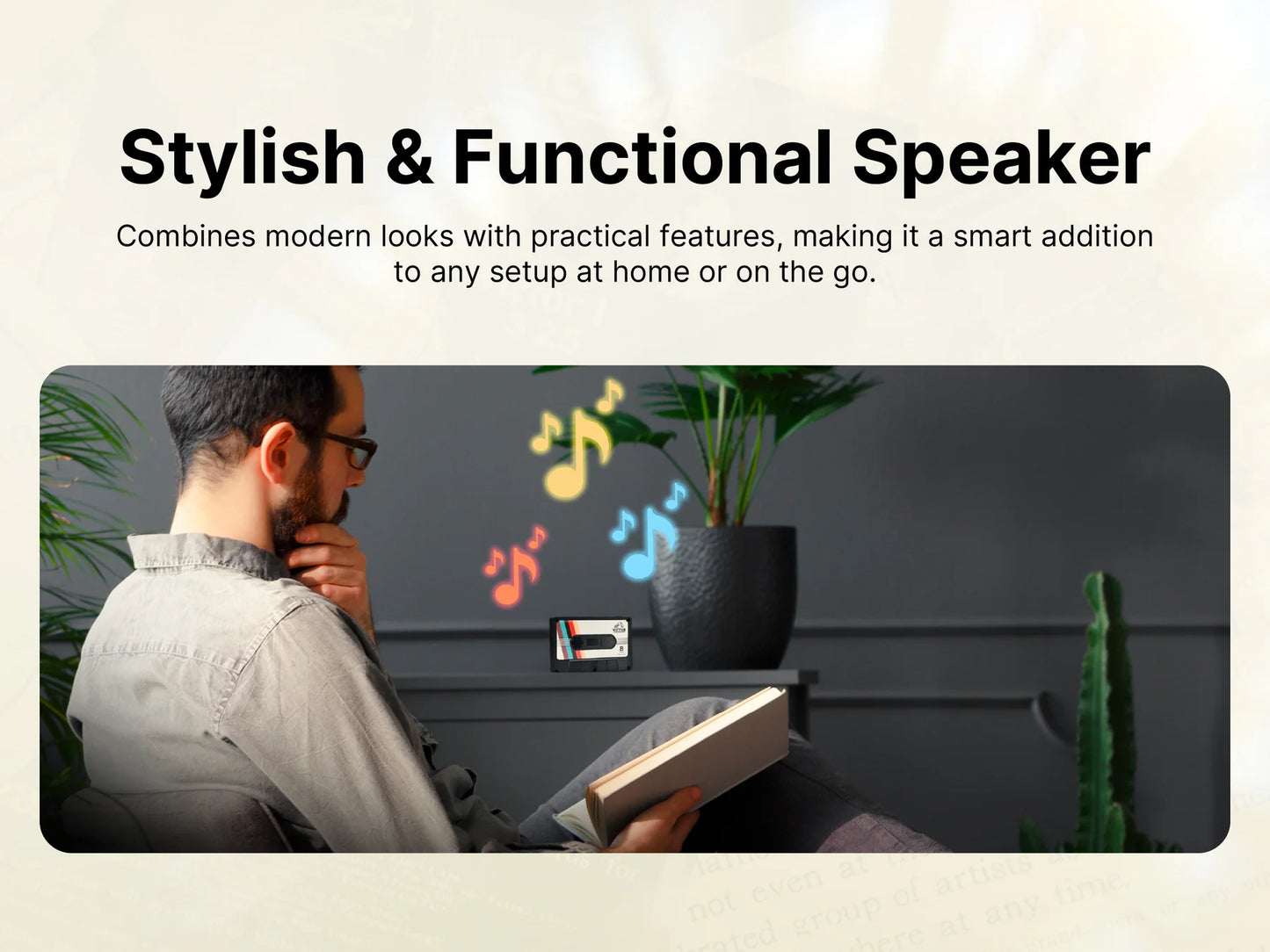 Victor Cassette Tape Bluetooth Speaker