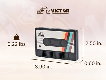 Victor Cassette Tape Bluetooth Speaker