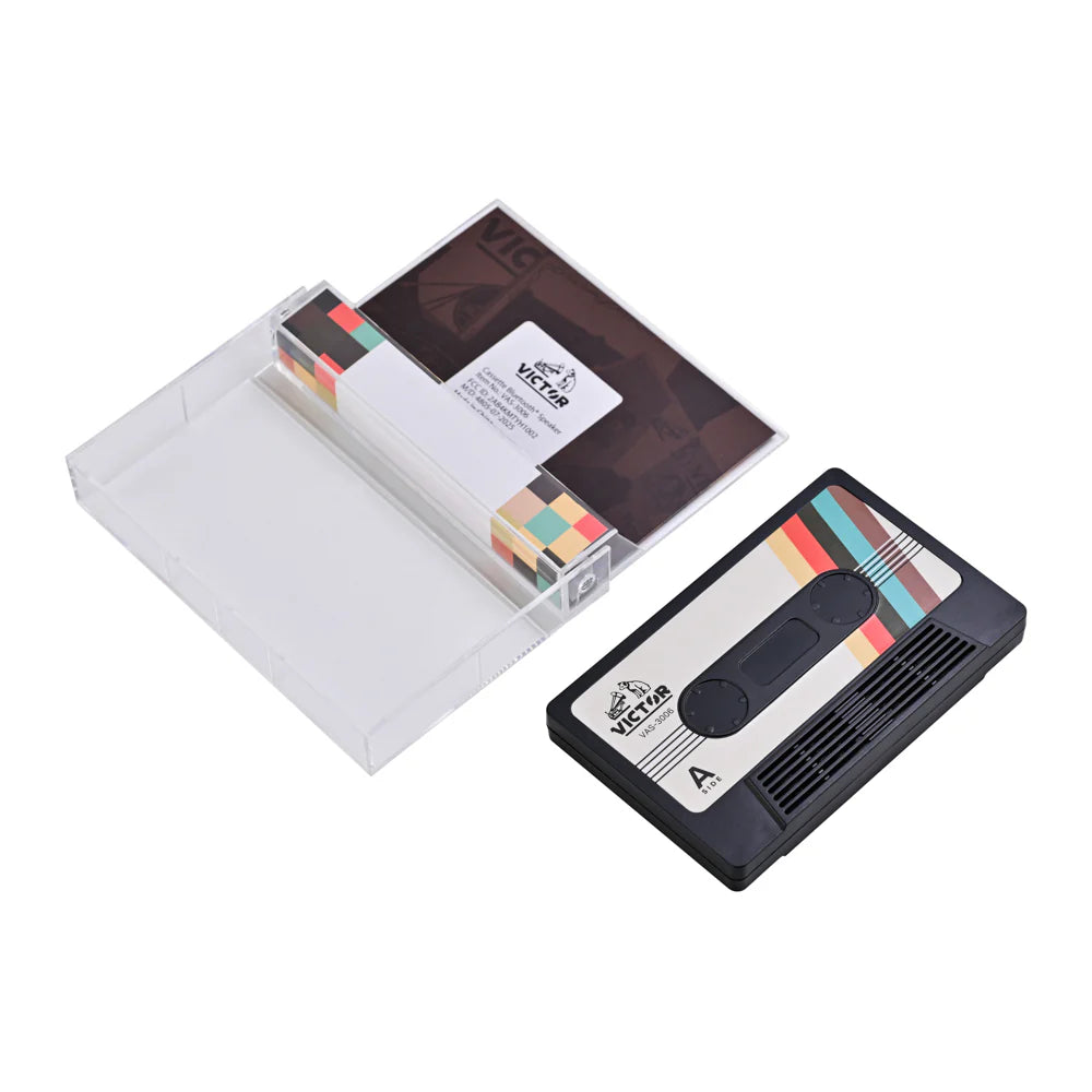 Victor Cassette Tape Bluetooth Speaker