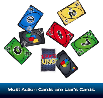 Mattel Games Liar's UNO Card Game