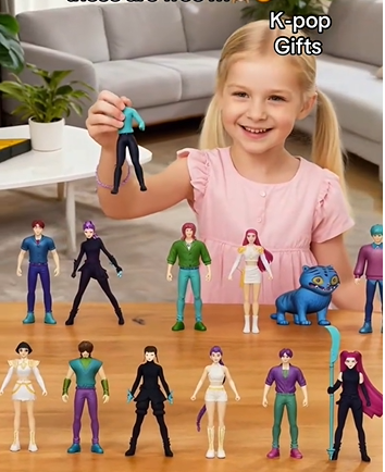 12PCS Anime Warrior Mini Figure Set