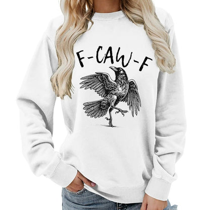 Funny Crow F-CAW-F T-Shirt | Halloween Streetwear Essential