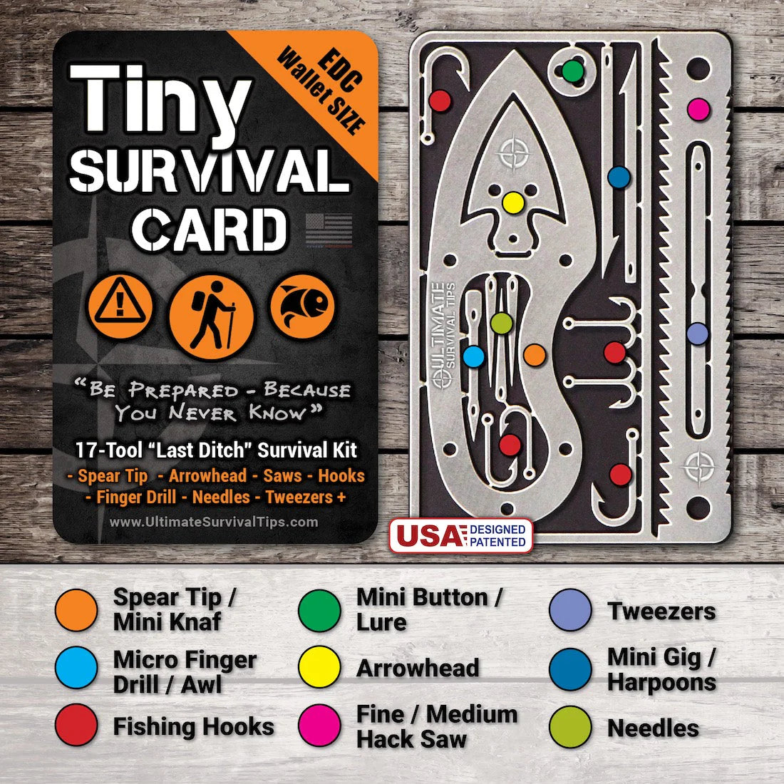 🔥LAST DAY BUY 1 GET 1 FREE🔥Tiny Survival Card 2.0