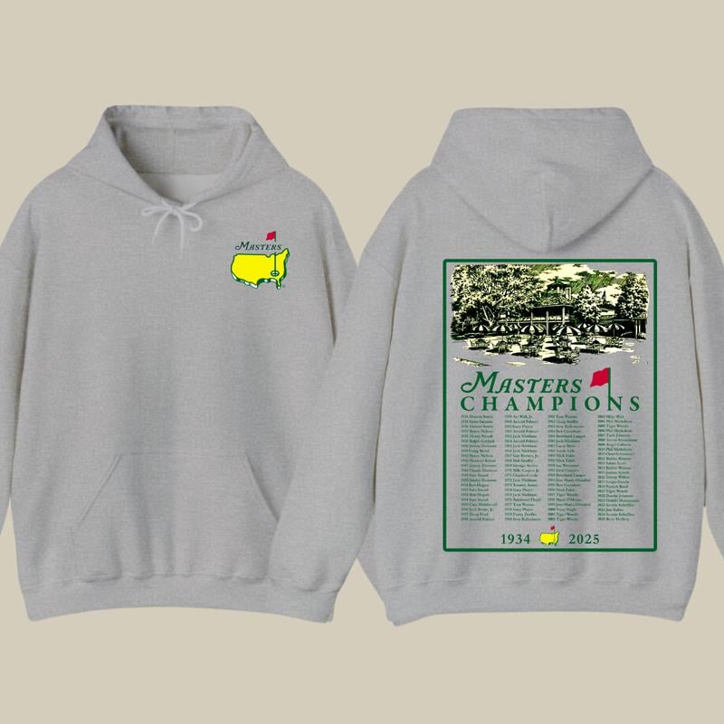 🎁Last Day Promotion 49% OFF - 🏌️‍♂️⛳2025 Masters Tournament Augusta 91 Years Hoodie