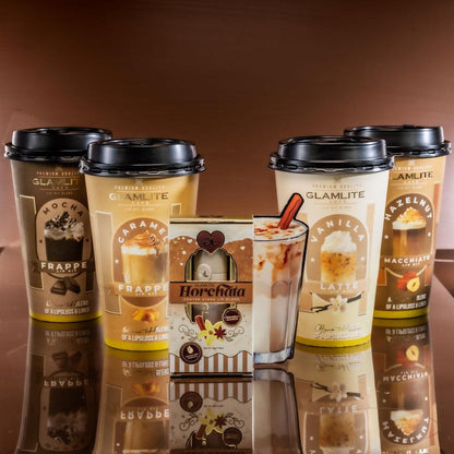 Glamlite Cafe: Coffee Lip Kits, Horchata Lip Gloss