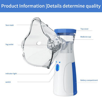 Ultrasonic Handheld Nebulizer