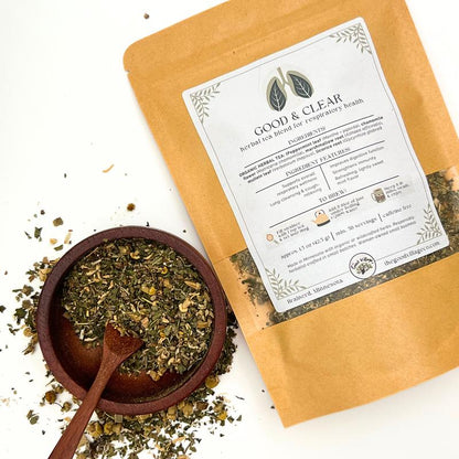 Good & Clear: Herbal Tea Blend for Respiratory Health (Caffeine-Free)
