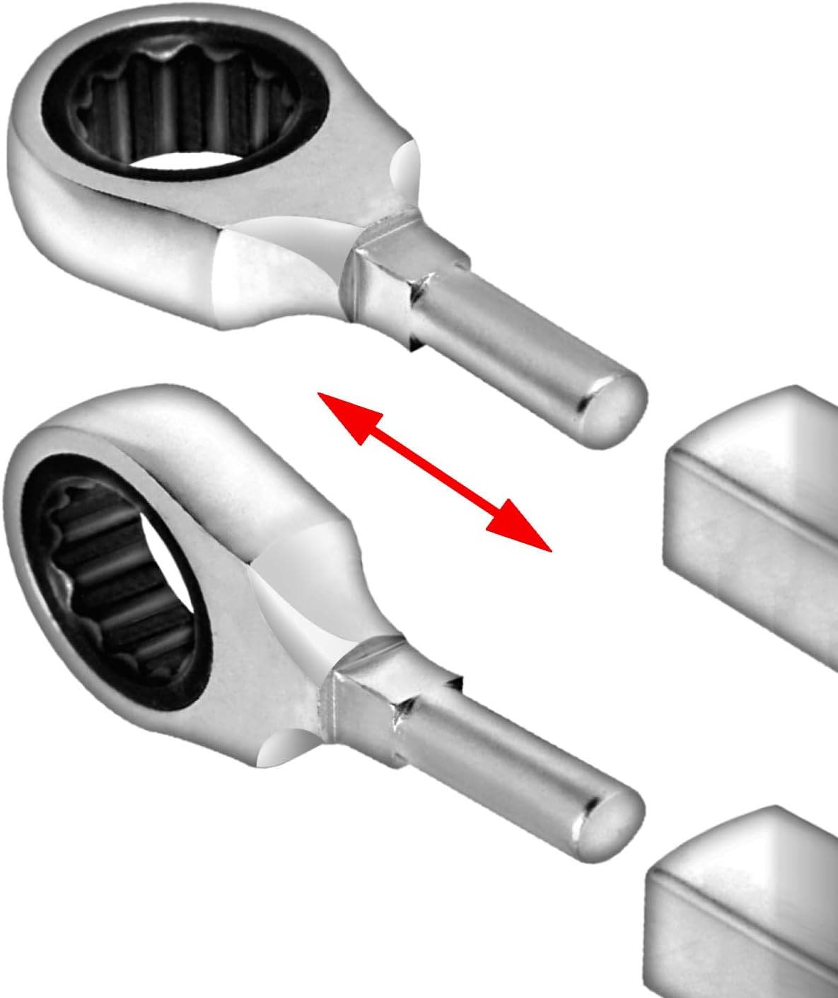 38105 Versatile 9-Piece Ratchet Wrench Set