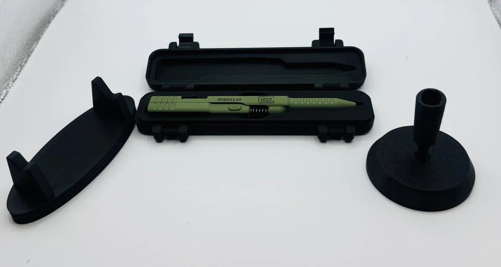 Glock-Inspired Green G2 Pilot Pen – 3D Printed Novelty Handgun-Themed Pen with Functional Ink Refill, Unique Gift for Tactical Gear Fans