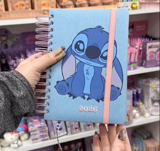 Only 200 left in stock✨Agenda Stitch 2026