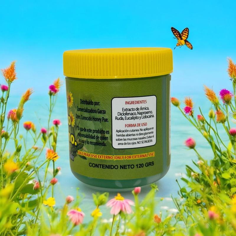 Arnica Gel(Massage Balm)–4.23 oz(120 g)Full-Body Muscle Support Herbal Pomada Muscular for Massage & Recovery Formula Mejorada – Soothing Natural Care