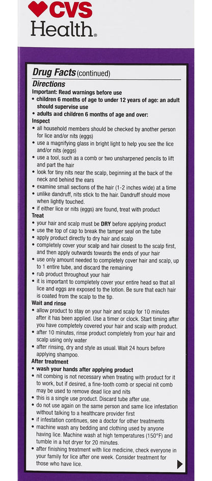 CVS Health Prescription Strength Lice Treatment (4 oz)