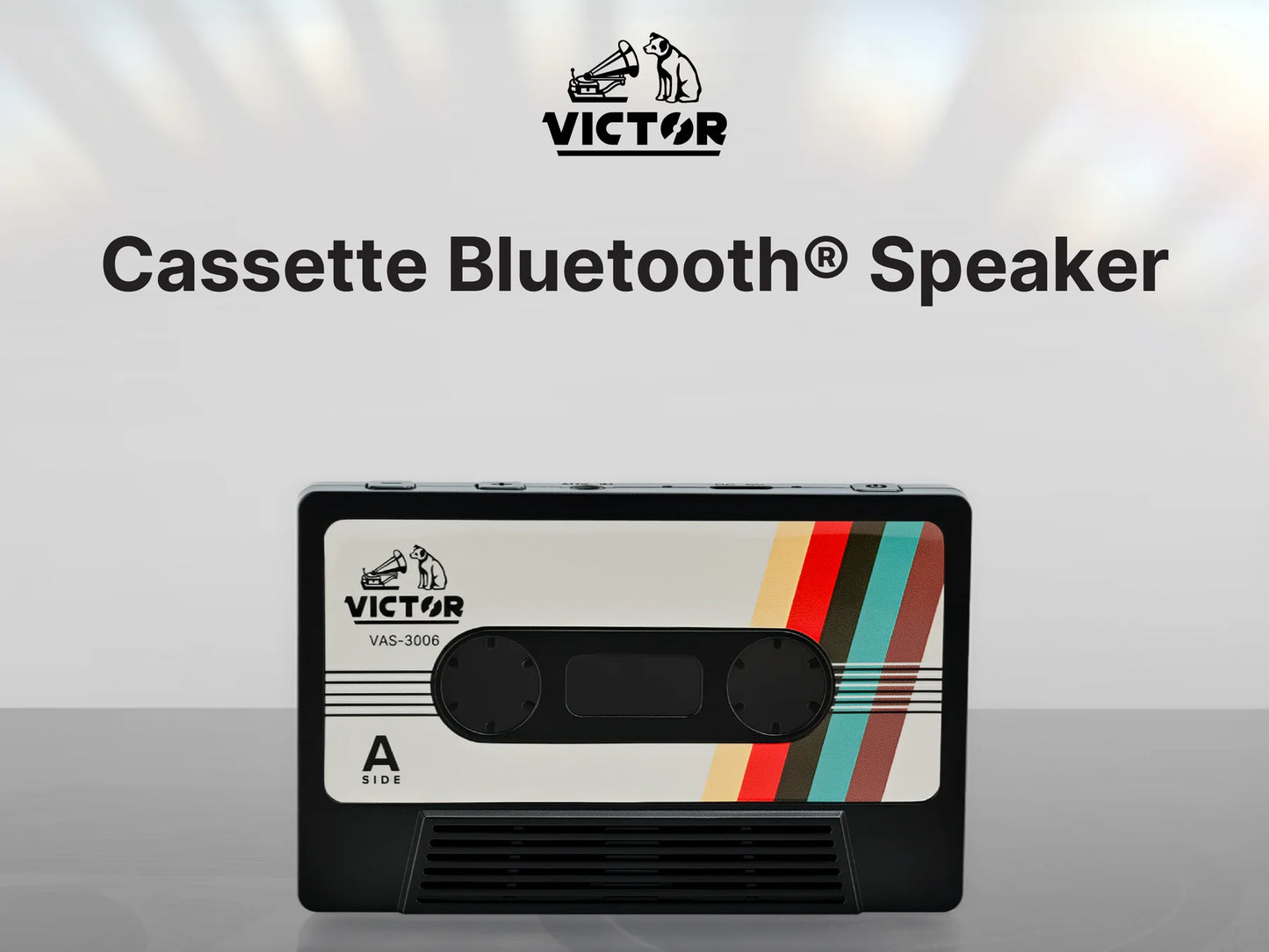 Victor Cassette Tape Bluetooth Speaker