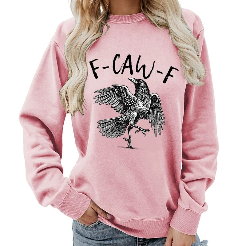Funny Crow F-CAW-F T-Shirt | Halloween Streetwear Essential
