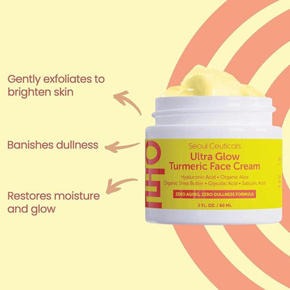 SeoulCeuticals Korean Skin Care Turmeric Cream