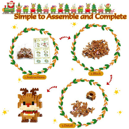 🔥Last Day 49% OFF - 2025 Mini Building Blocks Advent Calendar