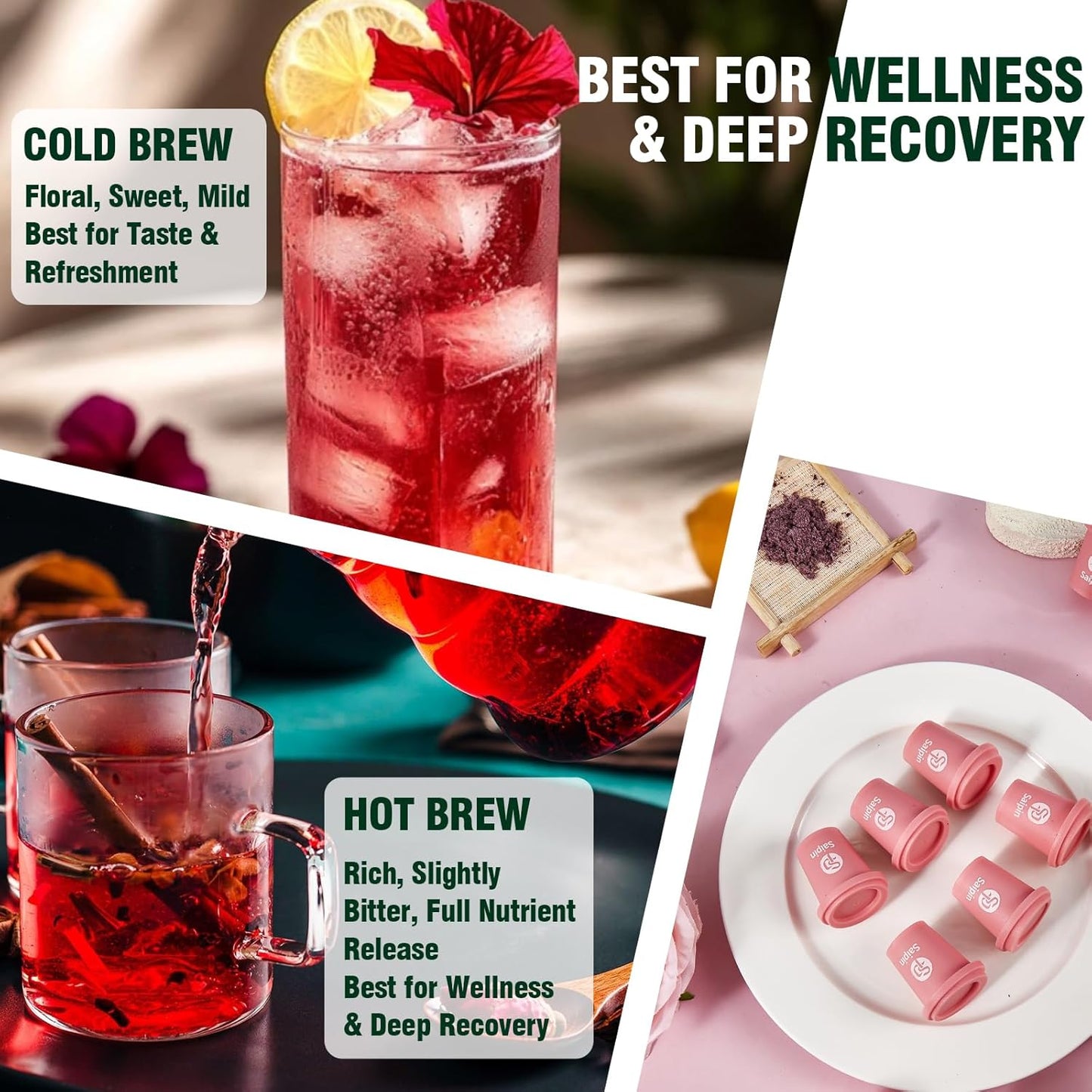 Ginseng Rose Tea – Instant Herbal Kidney Tea for Energy & Beauty