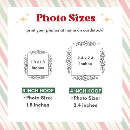 The best gift of 2025 🎁 Christmas photo embroidery frame