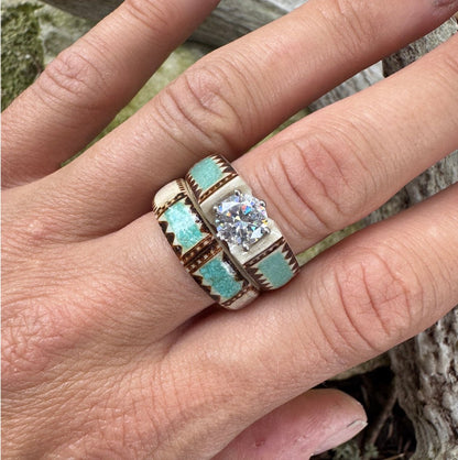 🔥🔥LAST DAY 49% OFF💍Hand Carved Antler Ring 🌏Made From Natural Shed Antlers