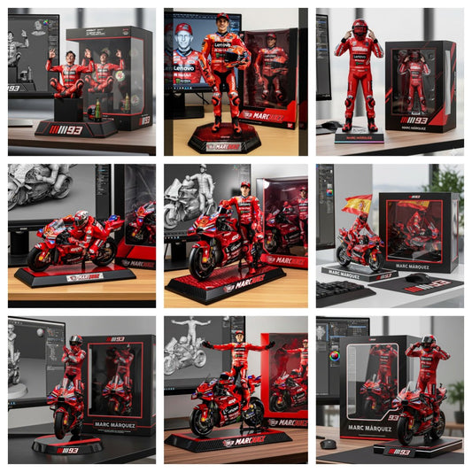 🏁 Marc Márquez 2025 MotoGP Champion Collectible 🏆