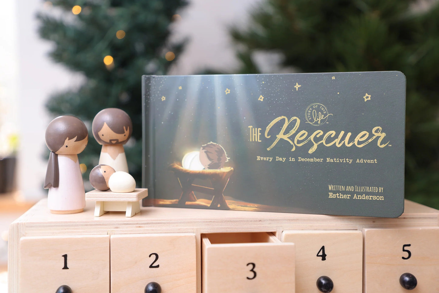 🔥LAST DAY 50% OFF- ✝️The Rescuer –Nativity Advent Calendar