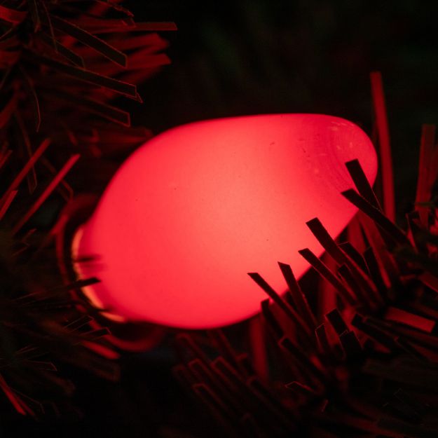 Novelty Lights Blue C9 LED RetroGlo Christmas Replacement Bulbs 25 Pack