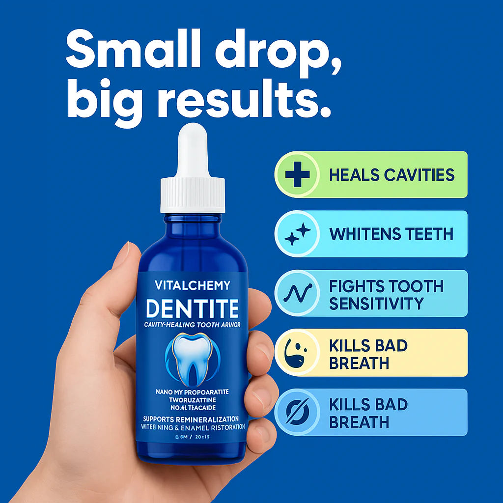 Strengthens Your Tooth Enamel & Supports Natural Repair.