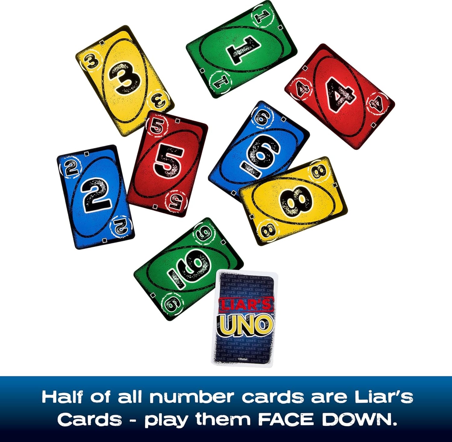Mattel Games Liar's UNO Card Game