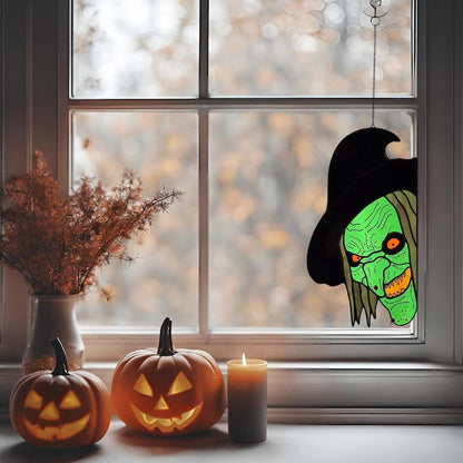 🎃2025  Hauntingly Beautiful Witch Suncatcher