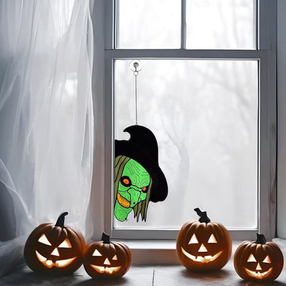 🎃2025  Hauntingly Beautiful Witch Suncatcher