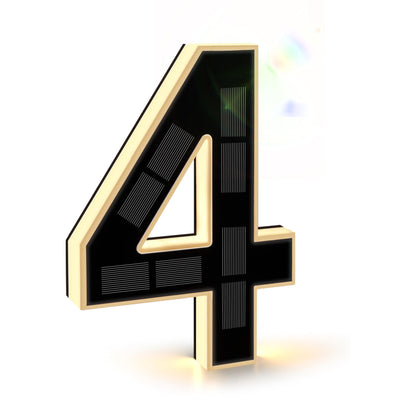 Solar LED House Numbers