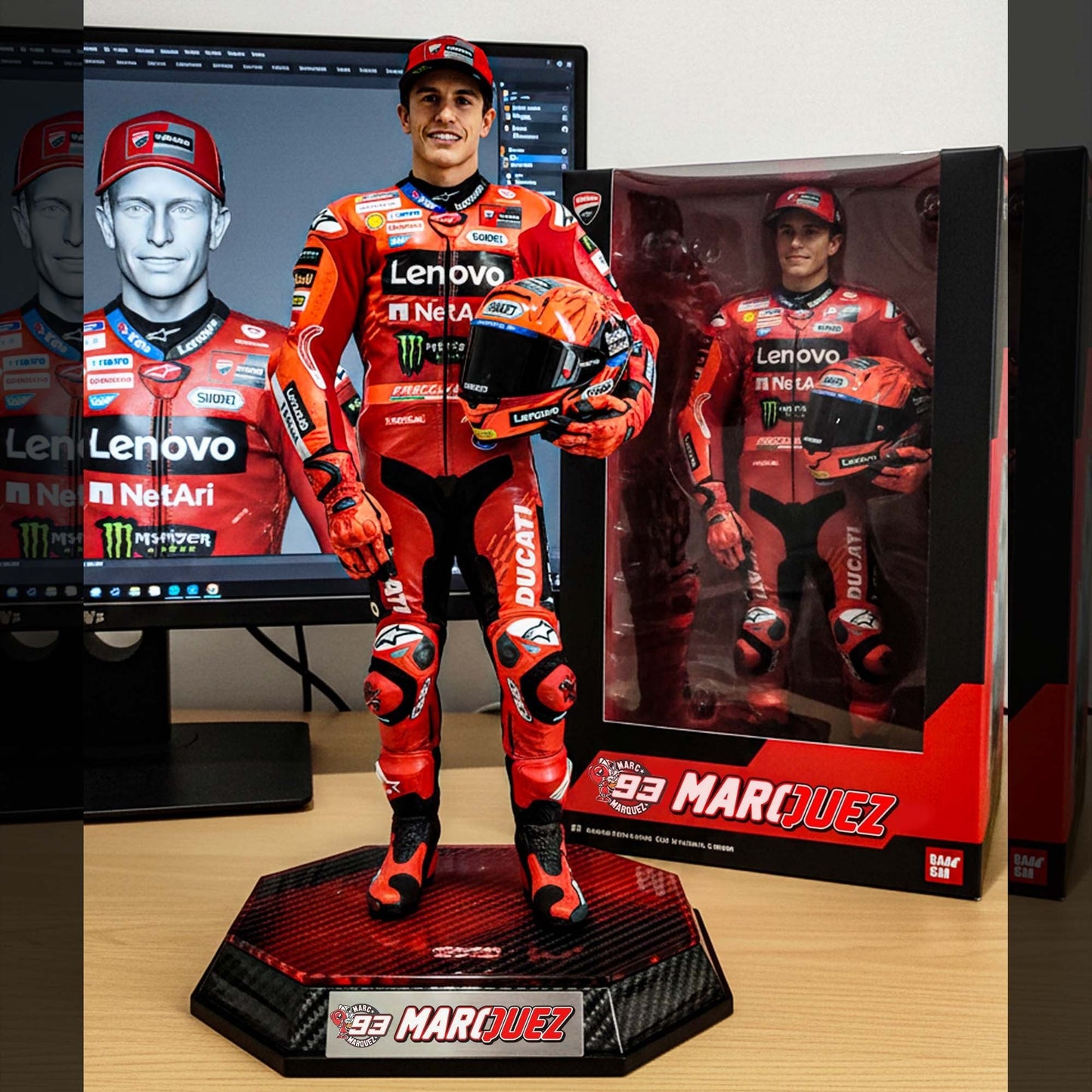 🏁 Marc Márquez 2025 MotoGP Champion Collectible 🏆