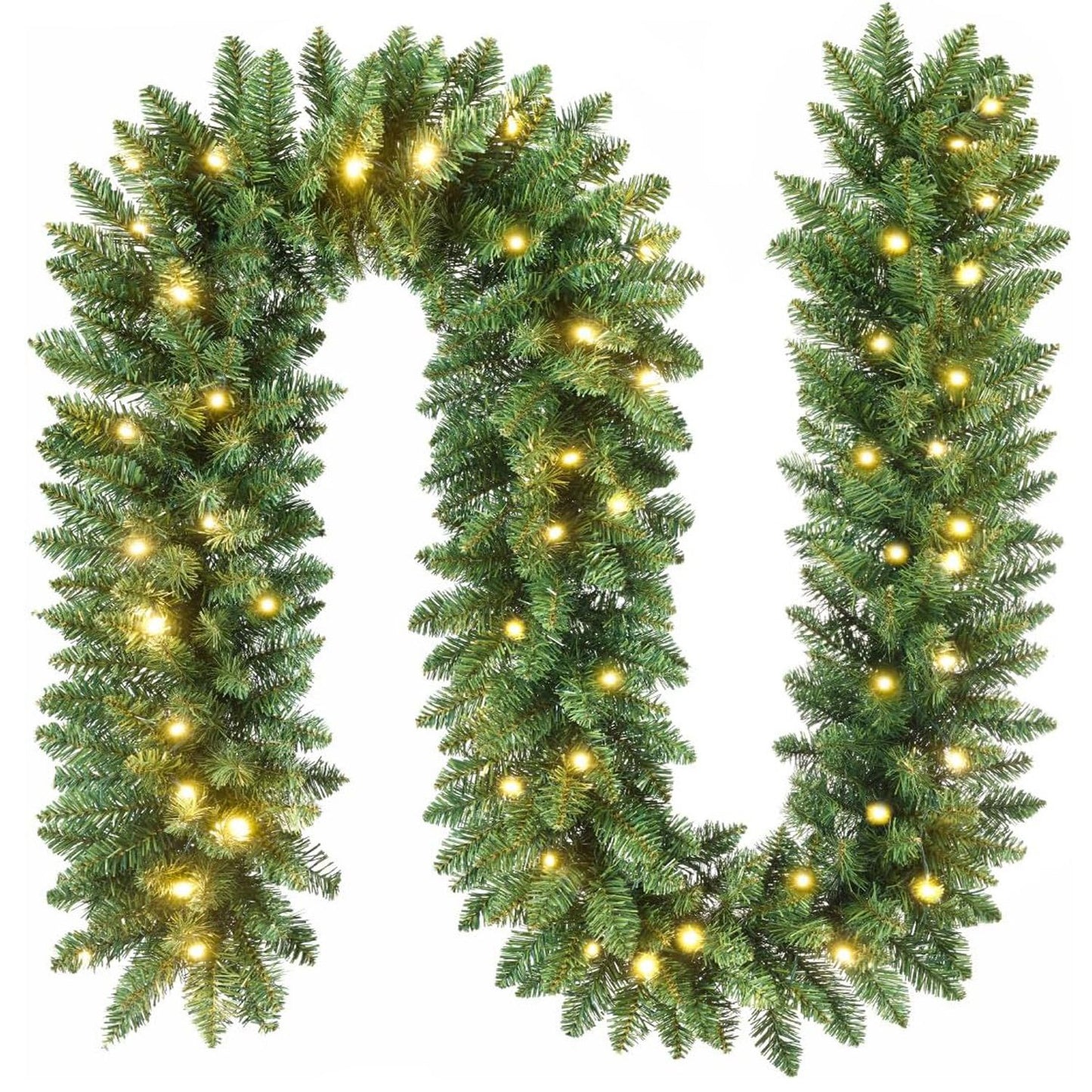🎄2025 Christmas Artificial Cypress Leaf Vine Wreath🎅