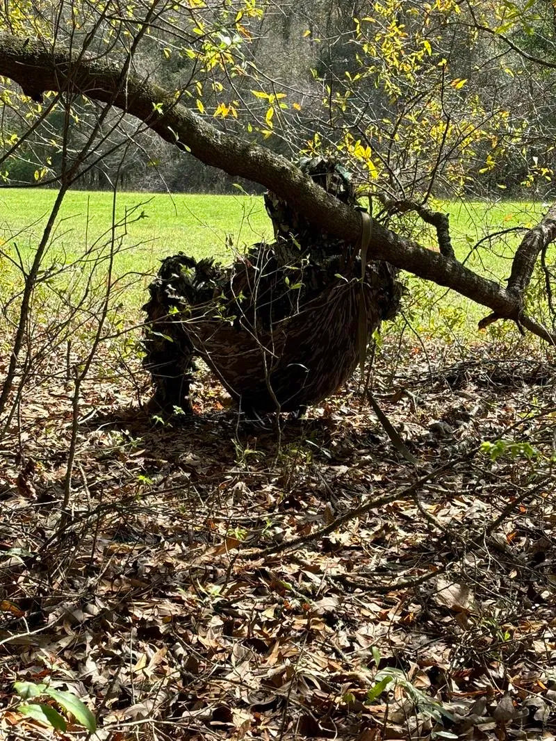 Camouflage Hammock Chair - Portable Hunting Swing for Outdoor Camping. Hiking & Backpacking