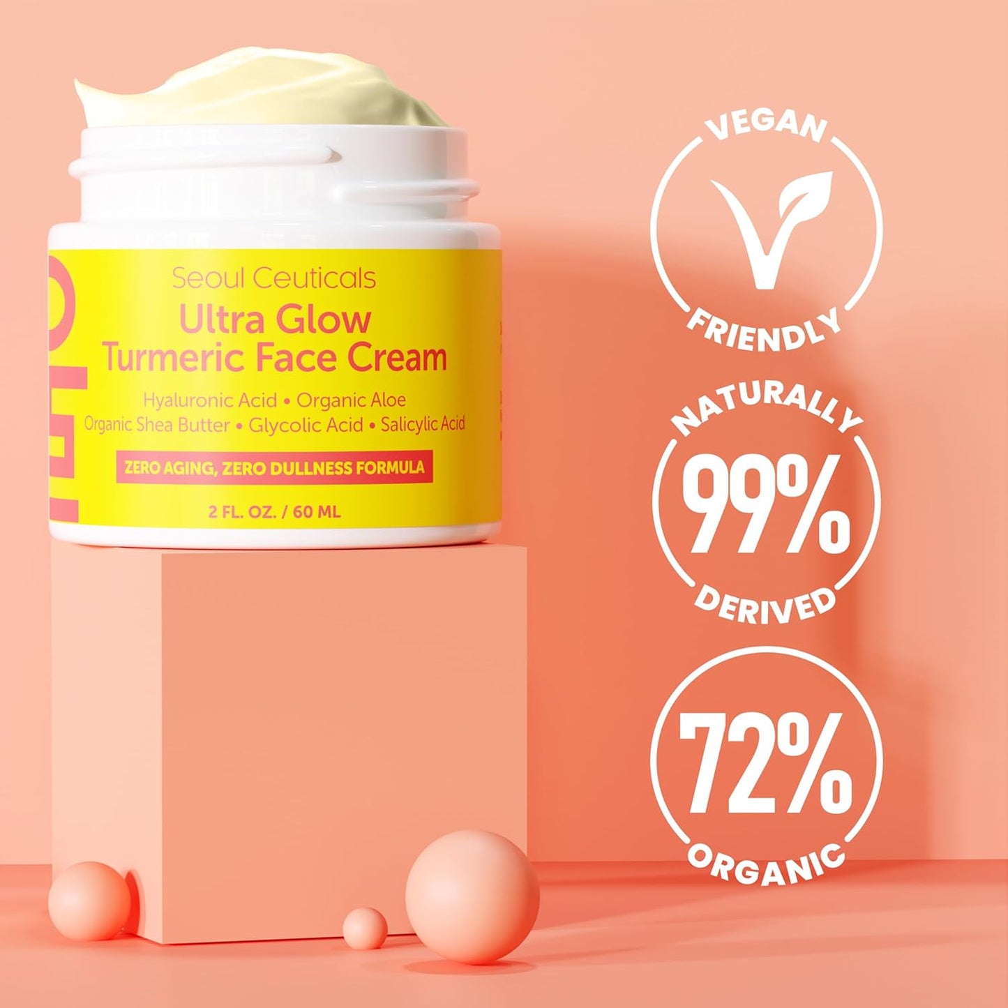 SeoulCeuticals Korean Skin Care Turmeric Cream