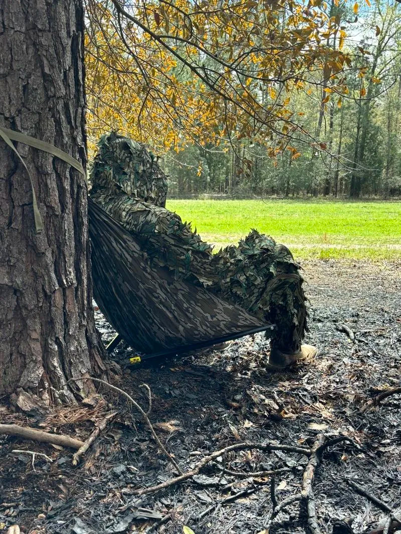 Camouflage Hammock Chair - Portable Hunting Swing for Outdoor Camping. Hiking & Backpacking