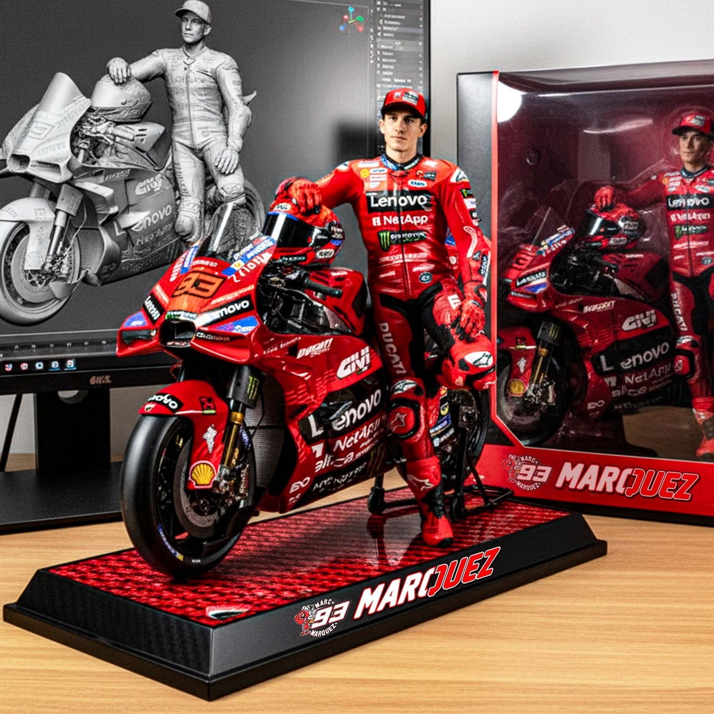 🏁 Marc Márquez 2025 MotoGP Champion Collectible 🏆