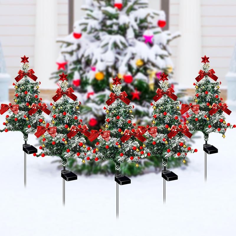 49% Off 🎄Solar Christmas Tree Stake Lights✈️Limited Stock!