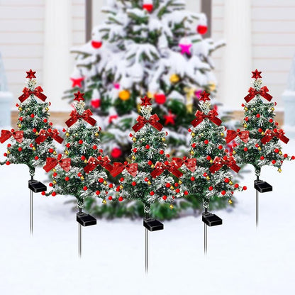 49% Off 🎄Solar Christmas Tree Stake Lights✈️Limited Stock!